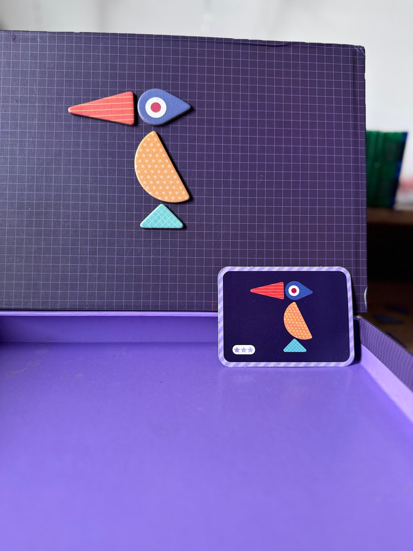 Shape Geometric Puzzle – 70 Magnetic Pieces | Educational STEM Toy for Kids