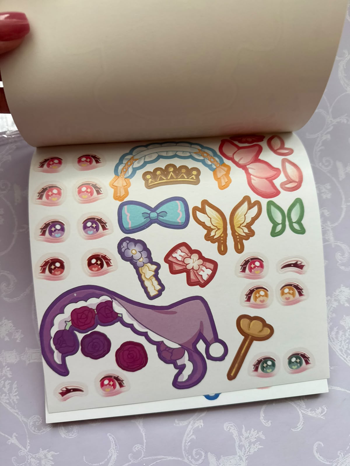 Make up Stickers & Color Book