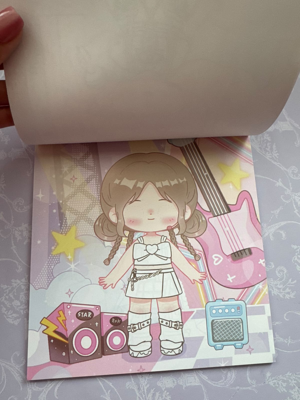 Make up Stickers & Color Book