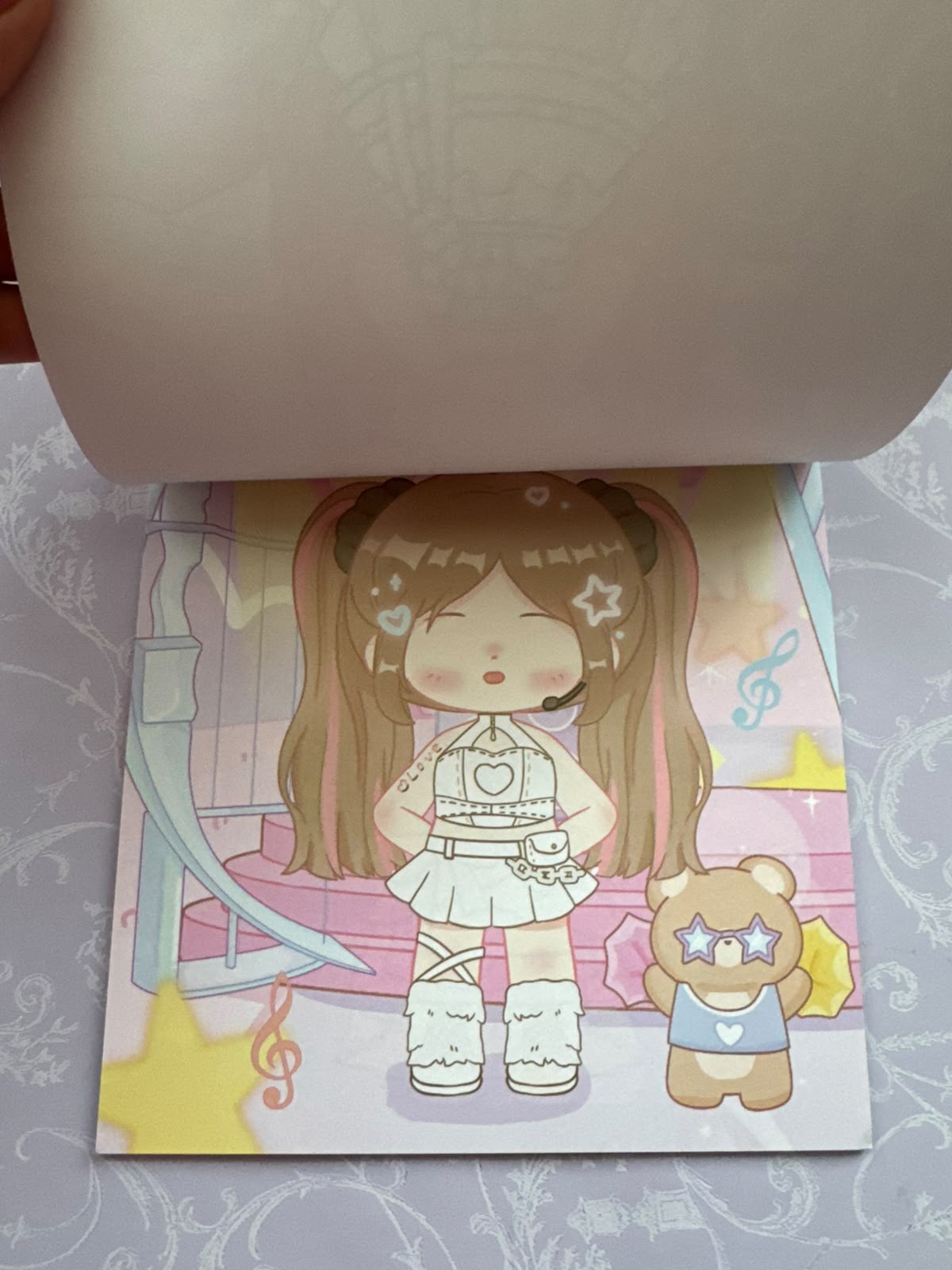 Make up Stickers & Color Book