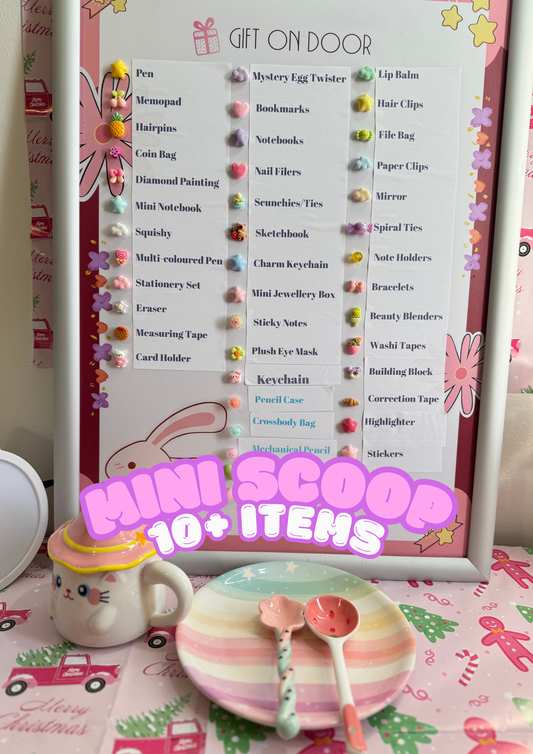 Mini Scoop (Stationary + Other Items)