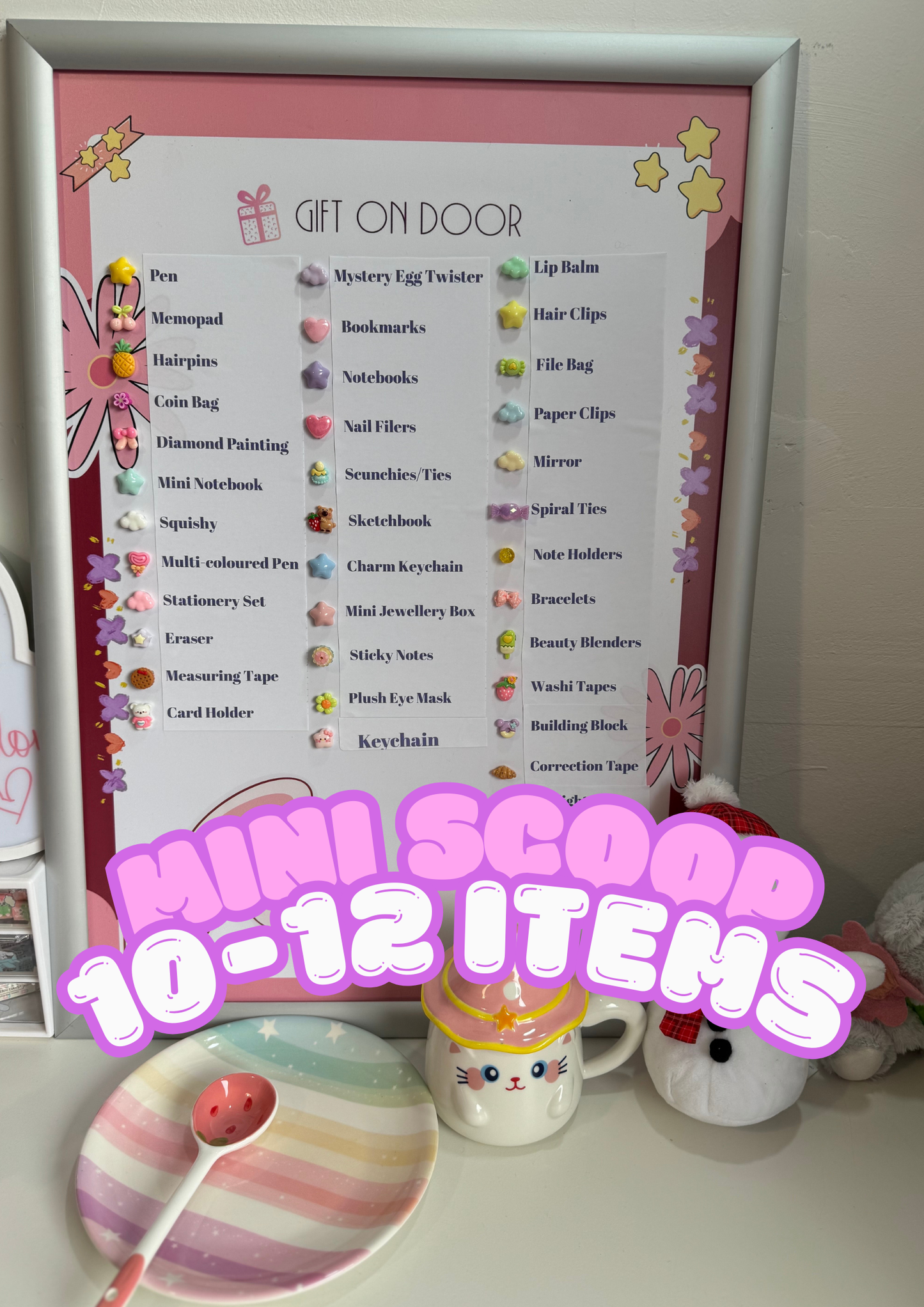 Mini Scoop (Stationary + Other Items)